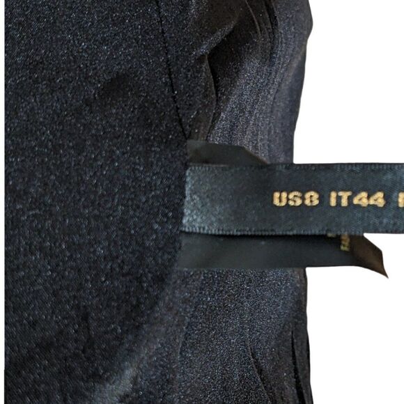 Donna Karan Signature Women's Black Single Button Wool Blazer Size US 8 - Picture 10 of 10